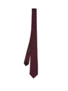 Matchesfashion.com Alexander Mcqueen - Charm Jacquard Silk Tie - Mens - Navy Multi