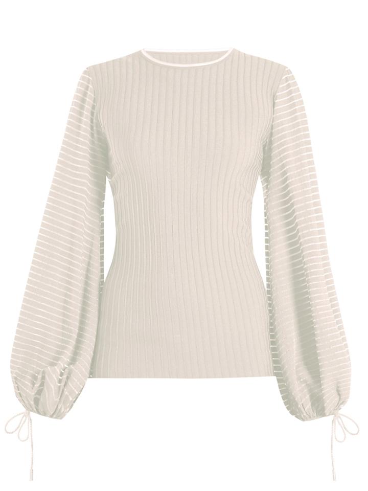 Roksanda Saida Ribbed-knit Top