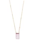 Noor Fares - Dawn Kunzite, Sapphire & 18kt Gold Necklace - Womens - Pink Multi