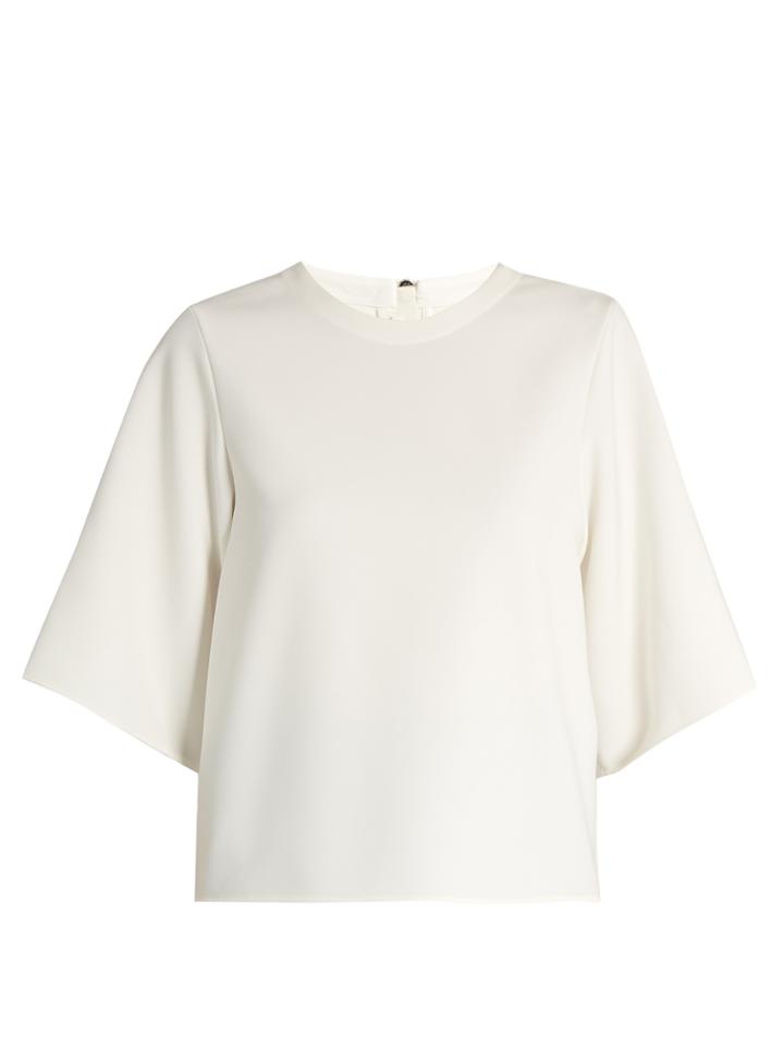 Acne Studios Svea Round-neck Crepe Top