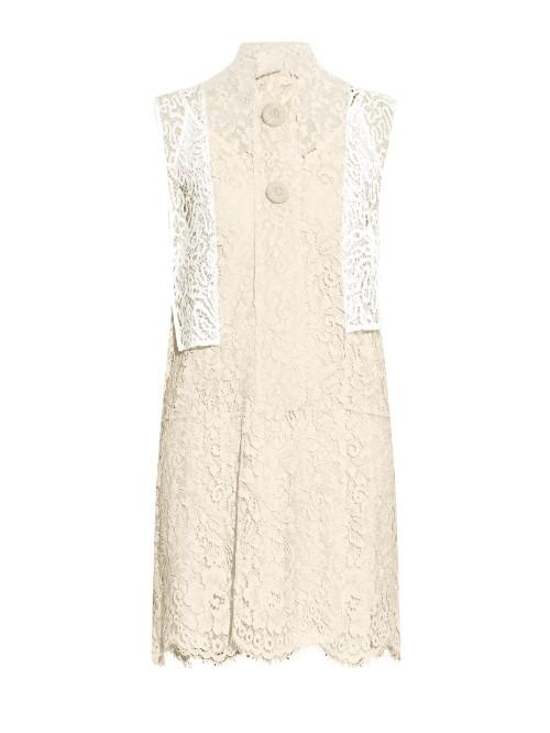 Toga High-neck Lace Dress