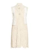 Toga High-neck Lace Dress