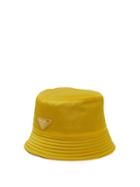 Matchesfashion.com Prada - Logo Bucket Hat - Mens - Yellow