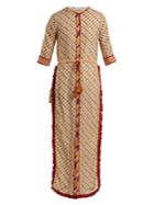 Talitha Tutsi Graphic-print Cotton And Silk-blend Cover-up