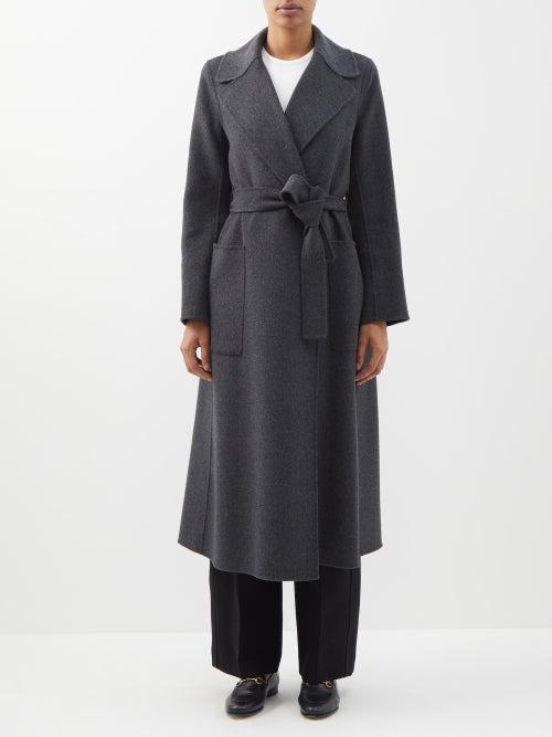 S Max Mara - Paolore Coat - Womens - Dark Grey
