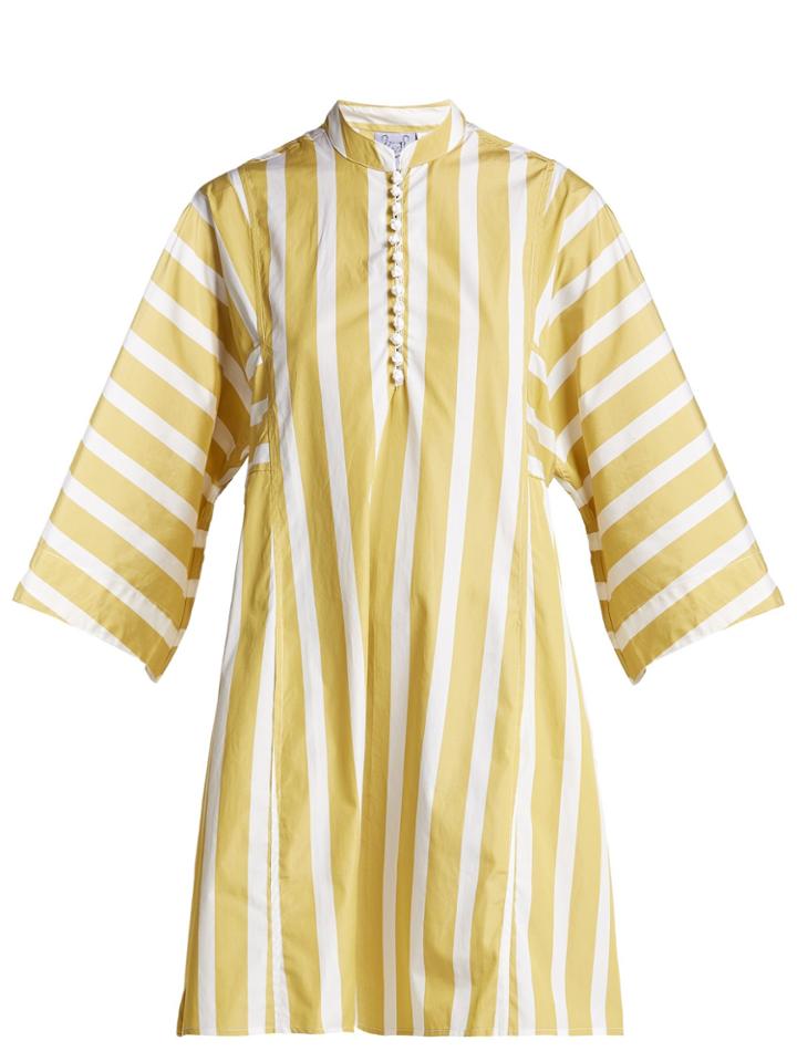 Thierry Colson Nautical Rachel Cotton-poplin Dress