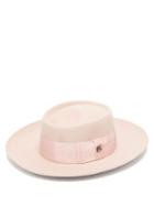 Matchesfashion.com Fil Hats - Niseko Wool Blend Hat - Womens - Pink
