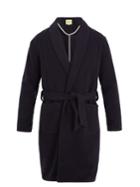 De Bonne Facture Shawl-lapel Wool Coat