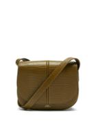 A.p.c. - Betty Lizard-effect Leather Cross-body Bag - Womens - Khaki