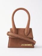 Jacquemus - Chiquito Mini Suede Bag - Womens - Brown