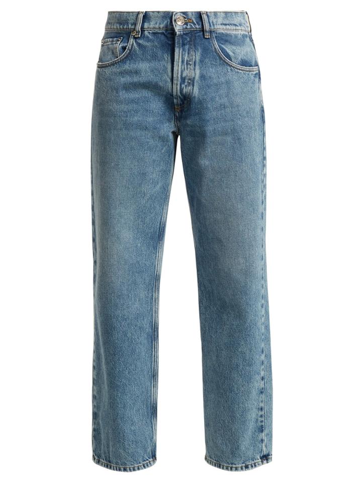 Maison Margiela Washed Straight-leg Jeans