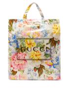 Matchesfashion.com Gucci - Floral Print Coated Cotton Tote Bag - Womens - Multi