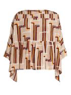 Rachel Comey Reunion Peplum-hem Silk Top