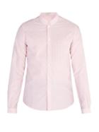 Matchesfashion.com Ditions M.r - Officer Collar Shirt - Mens - Pink