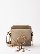 See By Chlo - Joan Leather And Suede Cross-body Bag - Womens - Grey