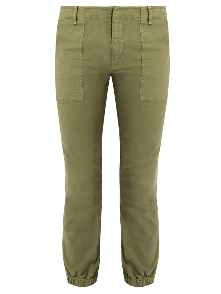 Nili Lotan Stretch-cotton Military Trousers