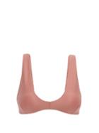 Matchesfashion.com Haight - V-neck Bikini Top - Womens - Light Pink