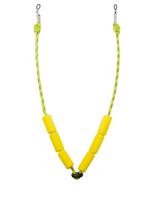 Matchesfashion.com Loewe Paula's Ibiza - Floating Sunglasses Strap - Womens - Yellow