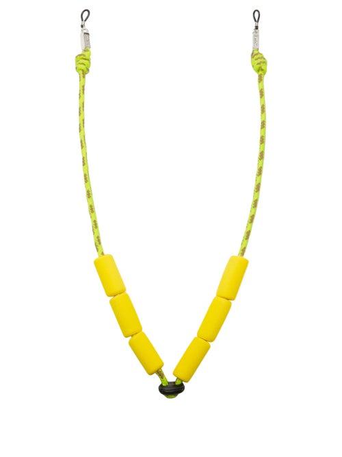 Matchesfashion.com Loewe Paula's Ibiza - Floating Sunglasses Strap - Womens - Yellow