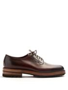 Fratelli Rossetti Dexter Raised-sole Leather Derby Shoes