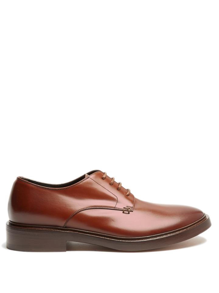 Balenciaga Leather Derby Shoes