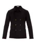 Tomas Maier Double-breasted Wool-blend Coat