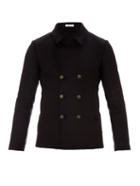 Tomas Maier Double-breasted Wool-blend Coat