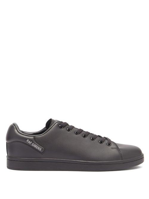 Matchesfashion.com Raf Simons - Orion Faux-leather Trainers - Mens - Black