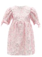 Matchesfashion.com Cecilie Bahnsen - Hadwig Sequinned Organza Mini Dress - Womens - Pink Multi