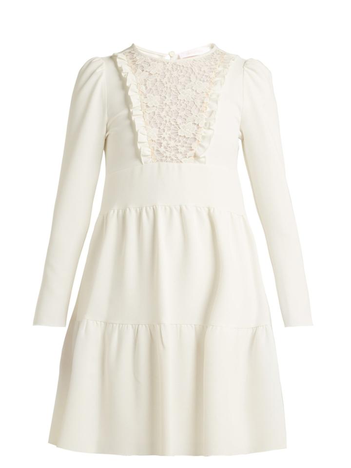 See By Chloé Lace Crpe Dress