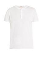 Barena Venezia Henley Short-sleeved Cotton Top