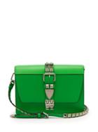 Matchesfashion.com Prada - Elektra Leather Cross Body Bag - Womens - Green