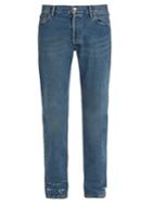 Balenciaga Distressed Straight-leg Jeans