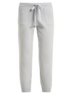 Allude Drawstring-waist Wool-blend Trousers