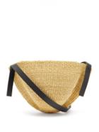 Matchesfashion.com Ines Bressand - N.1 Large Oval Woven-straw Shoulder Bag - Womens - Black Multi