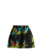 Marc Jacobs Parrot-print Stretch-cotton Shorts