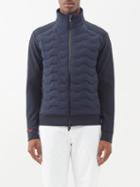 Toni Sailer - Simon Quilted Down Softshell Mid-layer Jacket - Mens - Navy