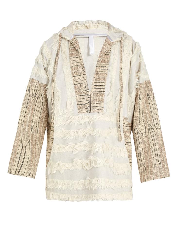 Cottweiler Faux-shearling Trimmed Hooded Cotton-blend Jacket
