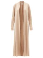 Ladies Rtw The Row - Christobel Cashmere-blend Longline Cardigan - Womens - Beige