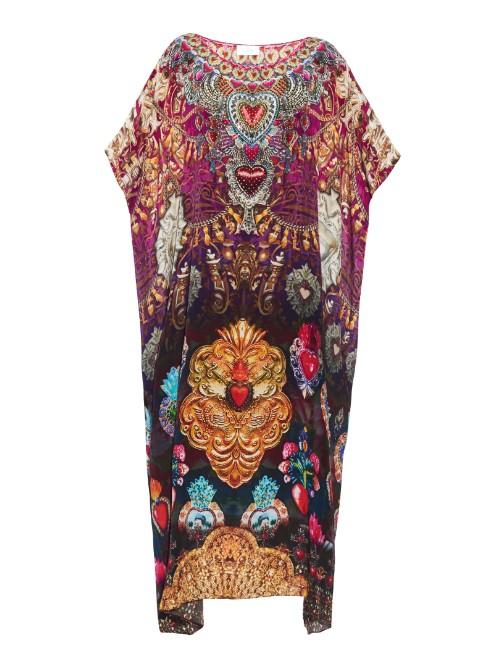 Camilla Milagro Charm Silk Kaftan