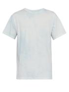 Matchesfashion.com Aries - Conceptual Hand Dyed Cotton T Shirt - Mens - Light Blue