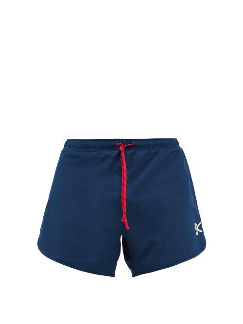 District Vision - Spino Drawstring Shorts - Mens - Blue