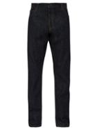 Matchesfashion.com 7 Moncler Fragment - Code Embroidered Denim Jeans - Mens - Indigo