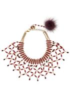 Rosantica By Michela Panero Rete Bead-embellished Necklace