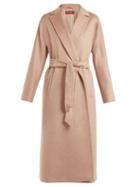 Matchesfashion.com Max Mara Studio - Prussia Coat - Womens - Light Pink