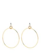 Matchesfashion.com Spinelli Kilcollin - Altaire Diamond, White & Yellow Gold Earrings - Womens - Gold