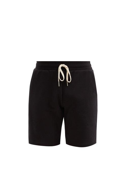 Matchesfashion.com John Elliott - Crimson Cotton-terry Shorts - Mens - Black