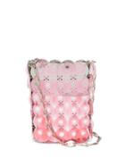 Paco Rabanne - Sparkle Mini Pvc Cross-body Bag - Womens - Pink