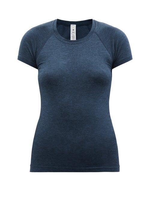 Lululemon - Swiftly 2.0 Technical-jersey T-shirt - Womens - Blue Multi