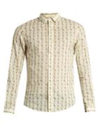 Gucci Rose-print Cotton Shirt